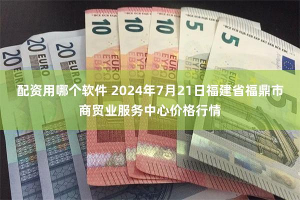 配资用哪个软件 2024年7月21日福建省福鼎市商贸业服务中心价格行情