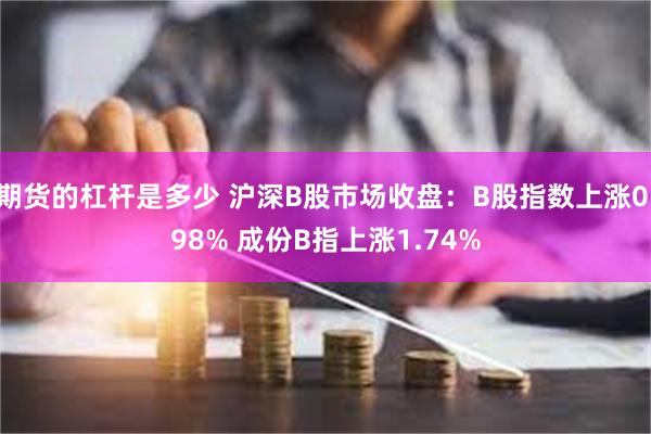 期货的杠杆是多少 沪深B股市场收盘：B股指数上涨0.98% 成份B指上涨1.74%