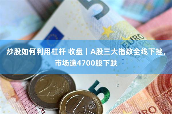 炒股如何利用杠杆 收盘丨A股三大指数全线下挫，市场逾4700股下跌